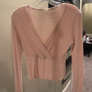 Salmon Pink Long Sleeve